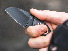 Cuțit Böker Plus Gnome All Black Copper – Ultra Compact, Robust și Cu Stil