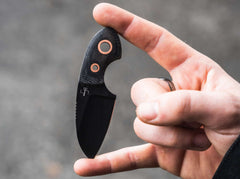 Cuțit Böker Plus Gnome All Black Copper – Ultra Compact, Robust și Cu Stil