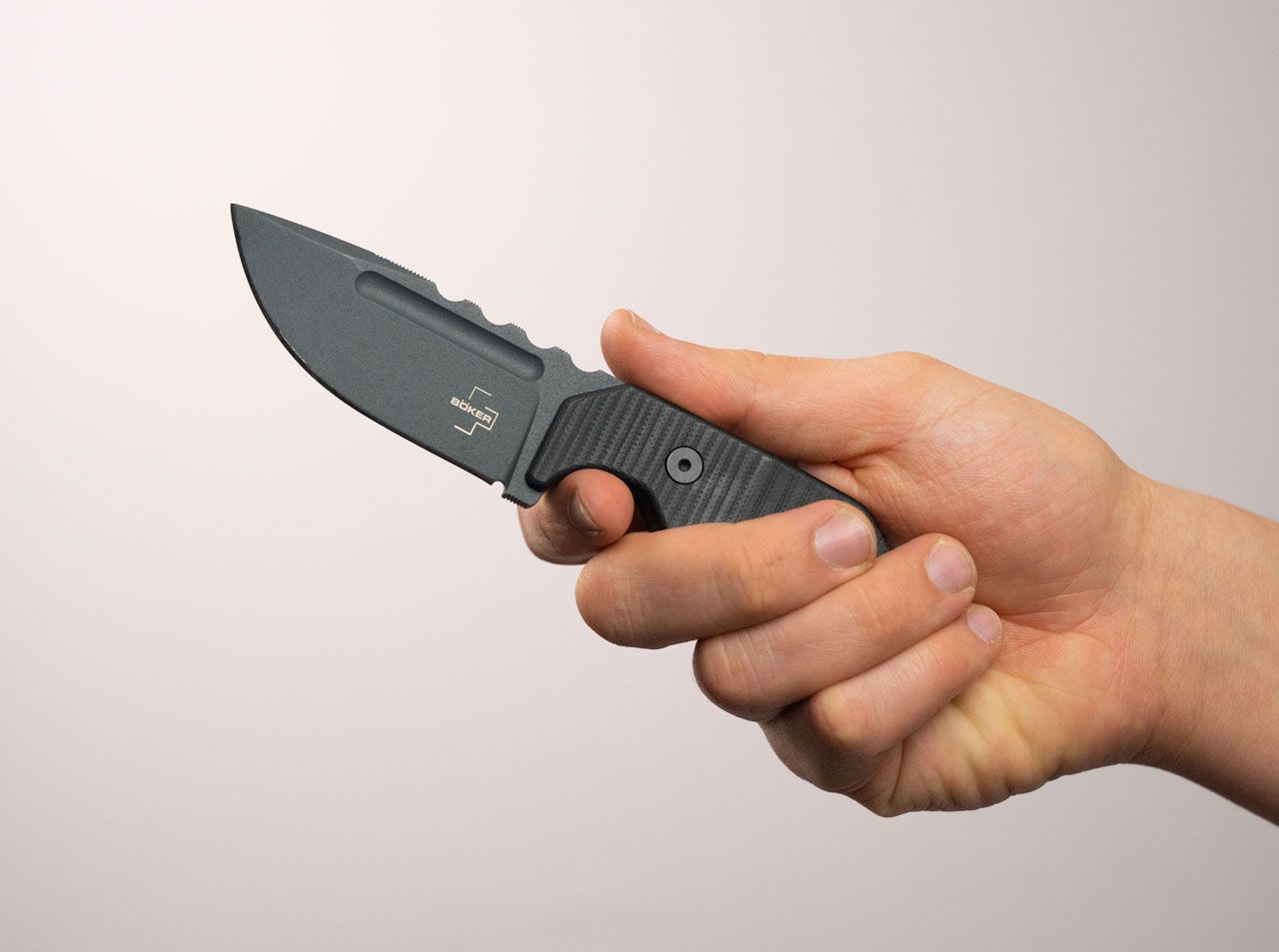 Cuțit Böker Plus Little Dvalin – Compact, Extrem de Gros și Construit pentru Abuz Real