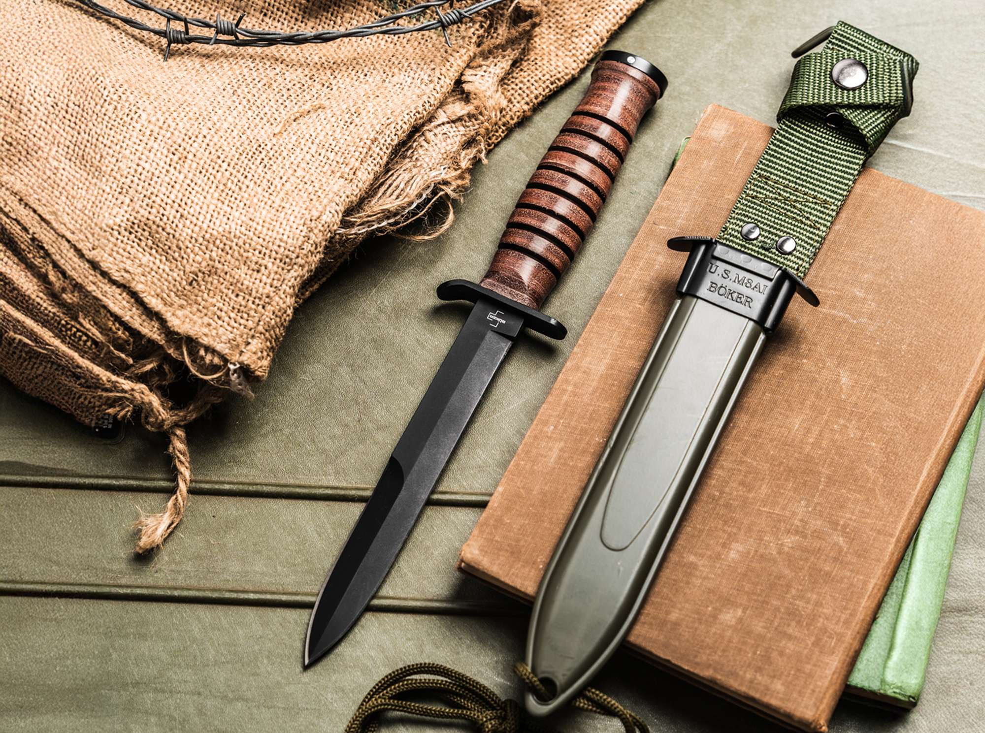 Cuțit Böker Plus M3 Trench Knife 2.1 – Stil Militar Clasic și Robusteză Reală