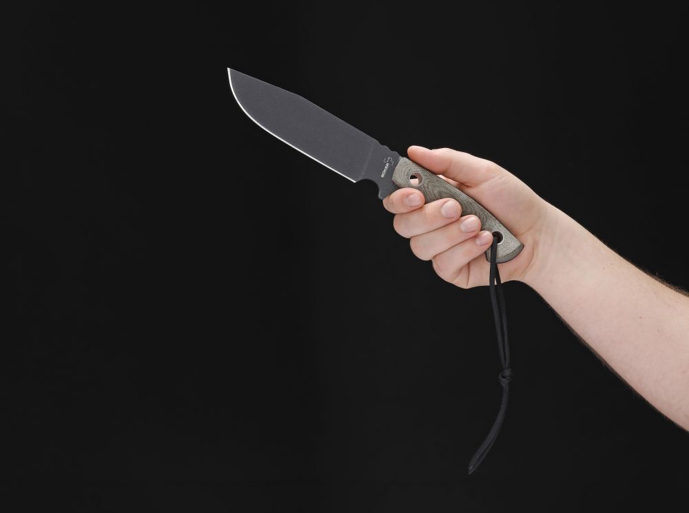 Cutit Böker Plus Rold SK-5- Full Tang, Lama Otel Carbon