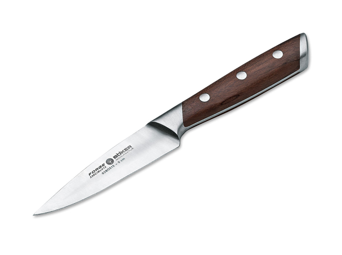 Cutit bucatarie Böker Plus Forge Wood Office Knife Böker- Maner Lemn Artar, Otel Premium