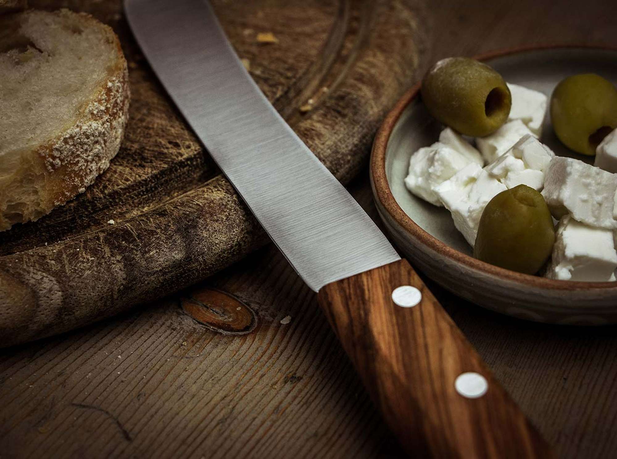 Cutit bucatarie Classic Buckelsmesser Olive Böker- Maner Maslin, Solingen