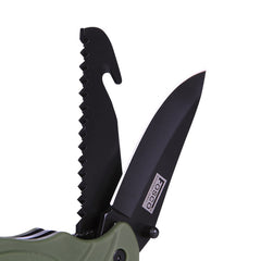 Cuțit Bushcraft Bushcraft mes Verde Fosco - Performanță Duală Esențială