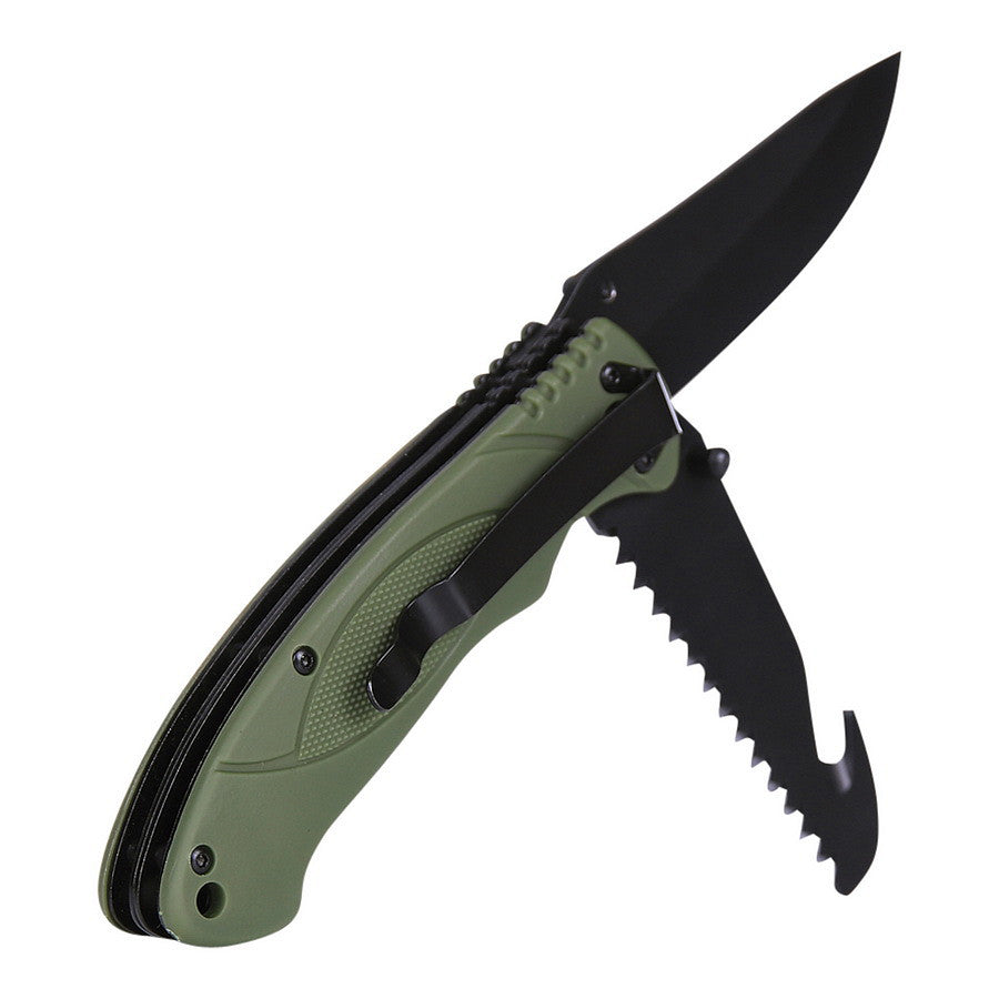 Cuțit Bushcraft Bushcraft mes Verde Fosco - Performanță Duală Esențială