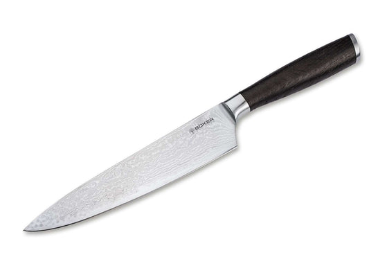 Cutit Chef Meisterklinge Damast Chef's Knife Large Böker- Damasc, VG-10