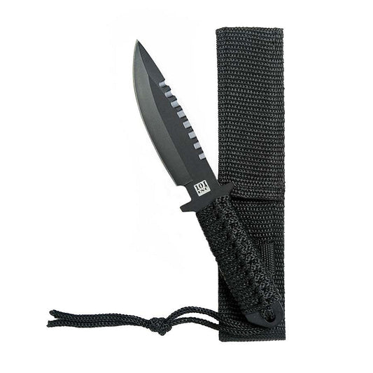 Cuțit Combat Recon 7" Model A Negru - Performanță Fără Compromis