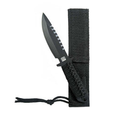 Cuțit Combat Recon 7" Model A Negru - Performanță Fără Compromis