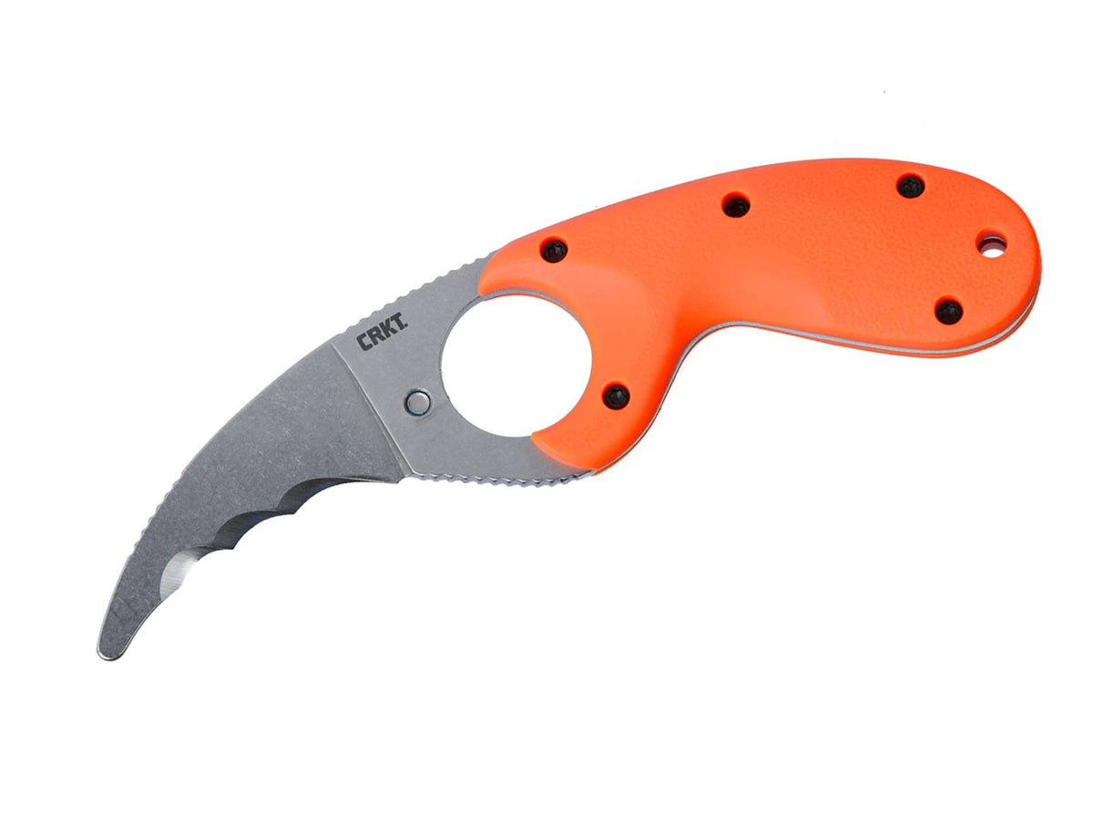 Cuțit CRKT Bear Claw GRN Orange – Siguranță, Control și Tăiere Rapidă