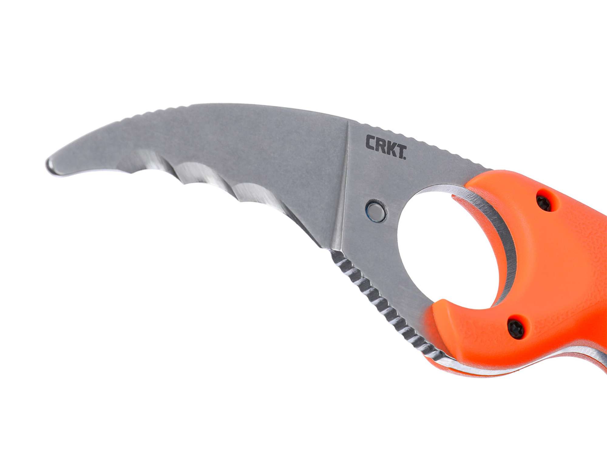 Cuțit CRKT Bear Claw GRN Orange – Siguranță, Control și Tăiere Rapidă