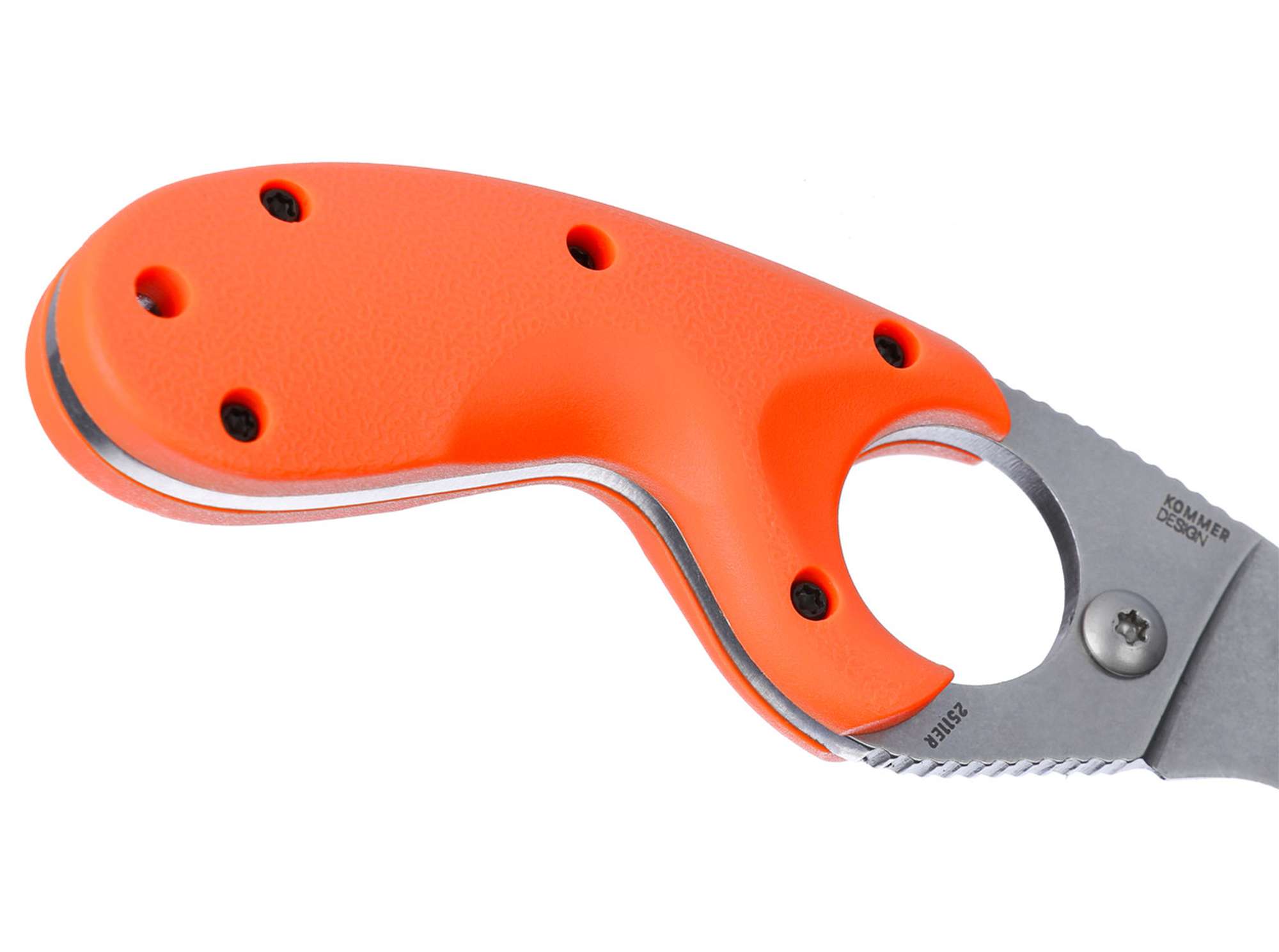 Cuțit CRKT Bear Claw GRN Orange – Siguranță, Control și Tăiere Rapidă