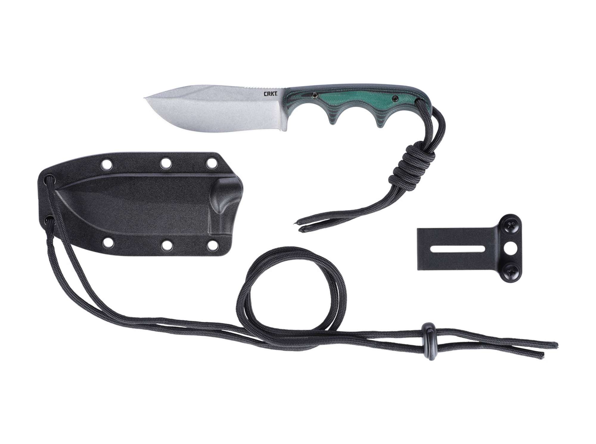 Cuțit CRKT Minimalist Nessmuk Micarta Green – Compact, Ergonomic și Perfect pentru Control