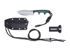 Cuțit CRKT Minimalist Nessmuk Micarta Green – Compact, Ergonomic și Perfect pentru Control