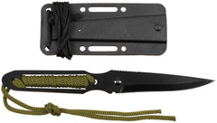 Cuțit cu lamă fixă "Action II" Negru FoxOutdoor - Oțel 3Cr13, 20 cm