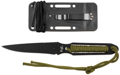 Cuțit cu lamă fixă "Action II" Negru FoxOutdoor - Oțel 3Cr13, 20 cm