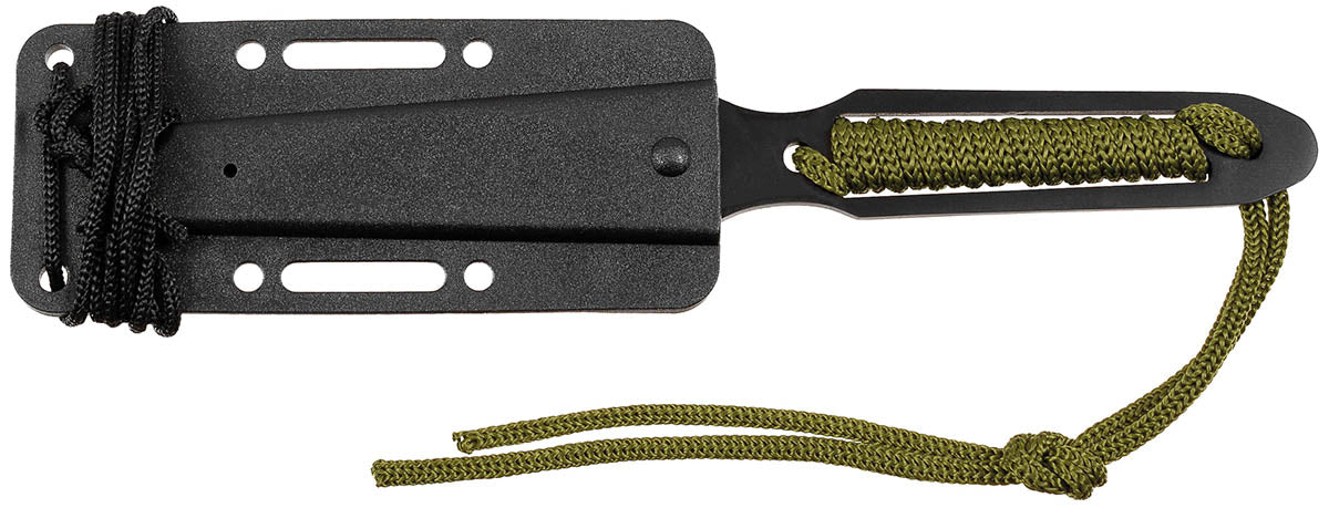 Cuțit cu lamă fixă "Action II" Negru FoxOutdoor - Oțel 3Cr13, 20 cm