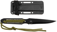 Cuțit cu lamă fixă "Action II" Negru FoxOutdoor - Oțel 3Cr13, 20 cm
