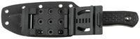 Cutit cu lama fixa "Bushcraft" Negru FoxOutdoor - 3Cr13MoV, Full Tang