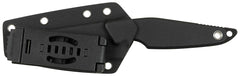 Cuțit cu Lamă Fixă "Raven" Negru FoxOutdoor - Construcție Full Tang, Teacă Kydex