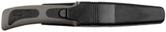 Cuțit cu lamă fixă Tauchermesser Negru FoxOutdoor - Lamă mixtă, Lungime 23cm