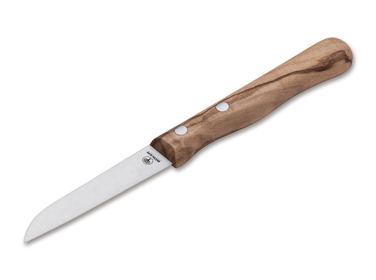 Cutit de bucatarie Böker Classic Vegetable Knife Olive- Solingen, Lemn Maslin