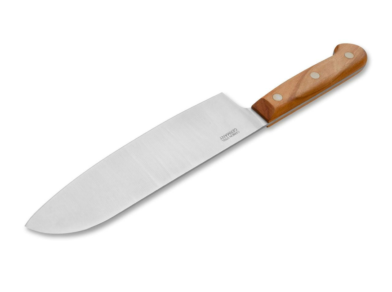 Cutit de bucatarie Böker Cottage-Craft Santoku Böker- Carbon C75, Lemn Prun