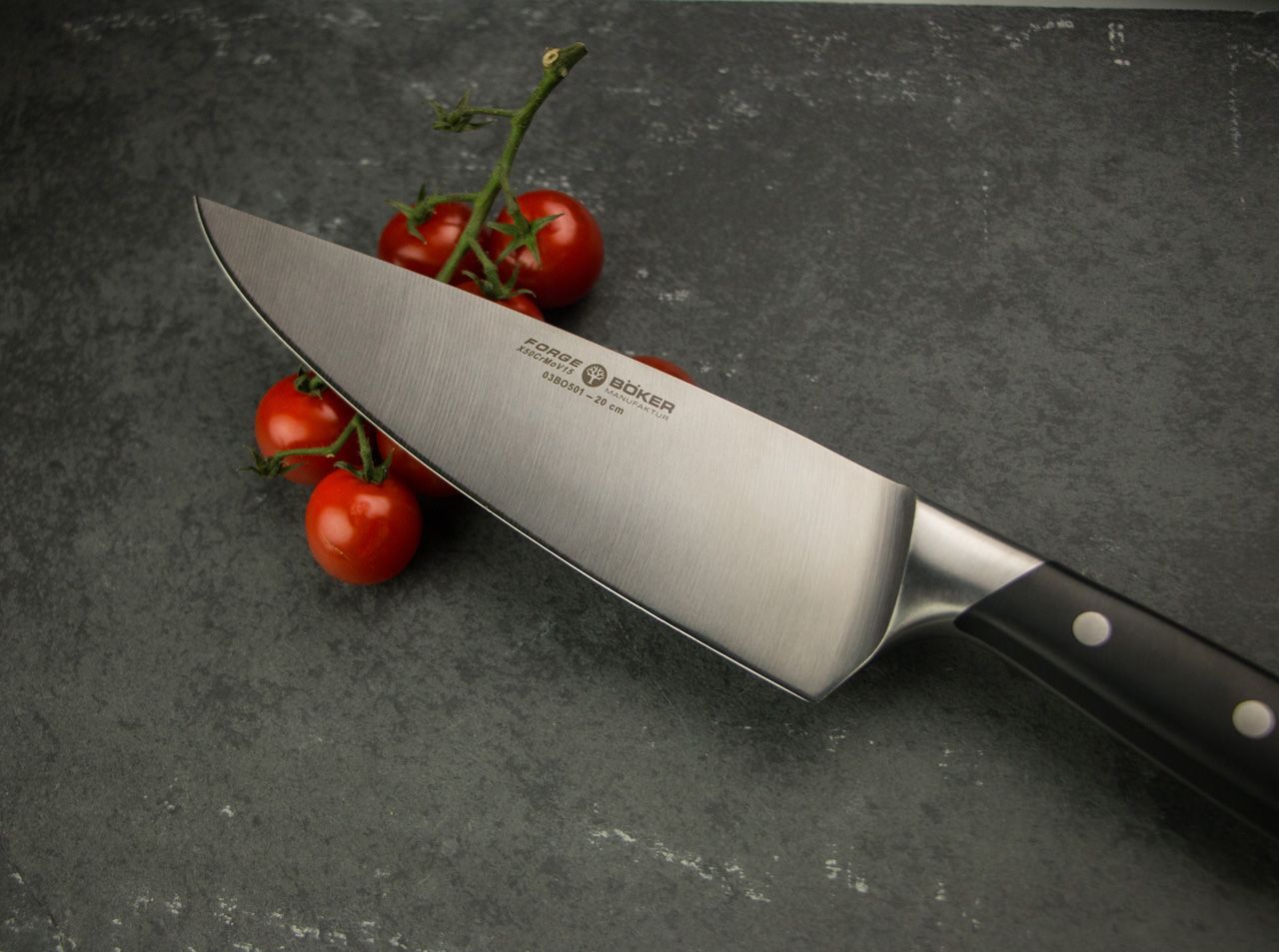 Cutit de bucatarie Böker Plus Forge Chef's Knife Böker- Ascutit, Ergonomic