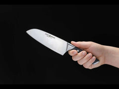 Cutit de bucatarie Böker Plus Forge Santoku Böker- Lama Larga, Manevrare Ergonomica