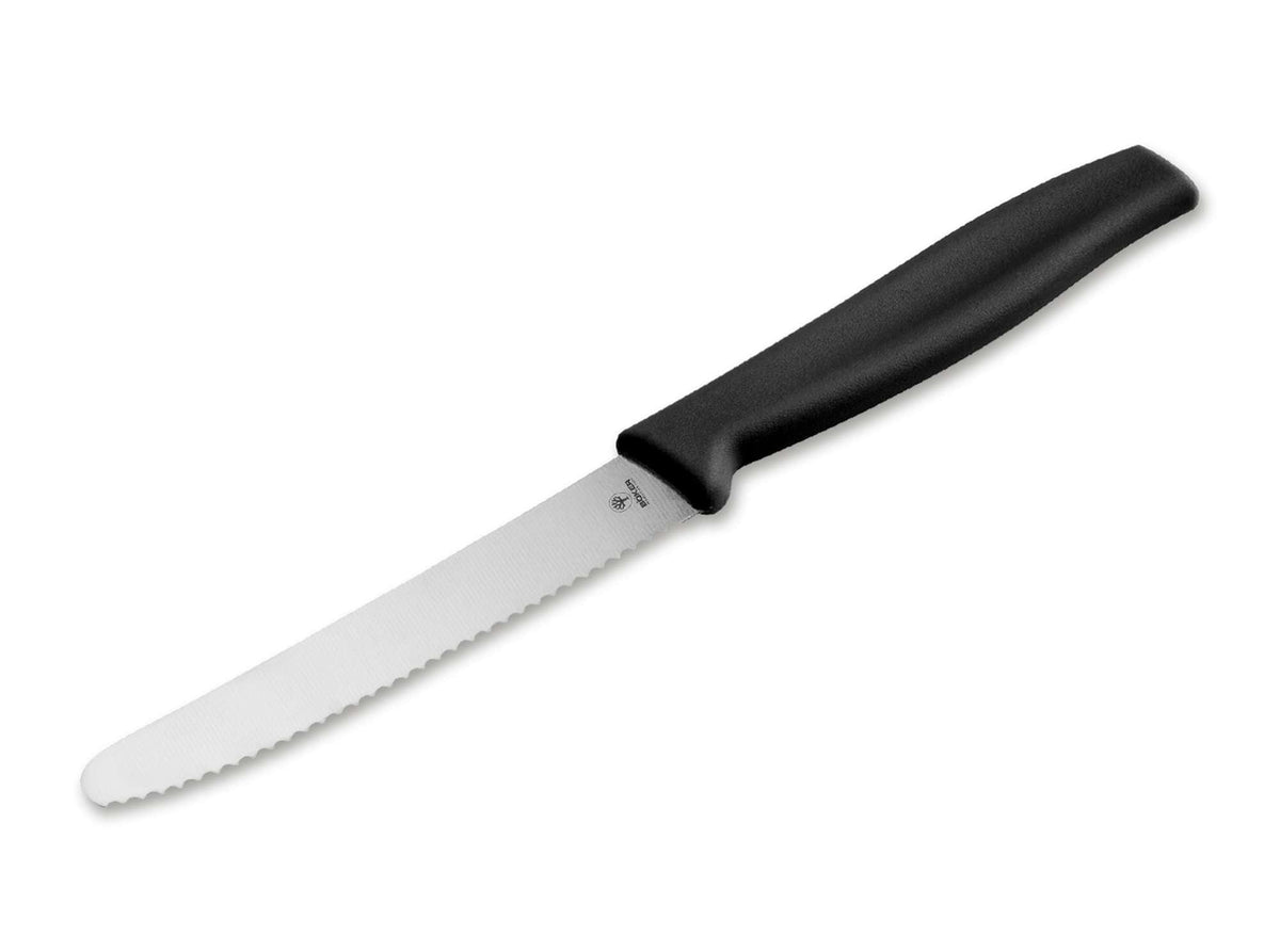 Cutit de bucatarie Böker Plus Sandwich Knife Black Böker- Zimțat, Negru