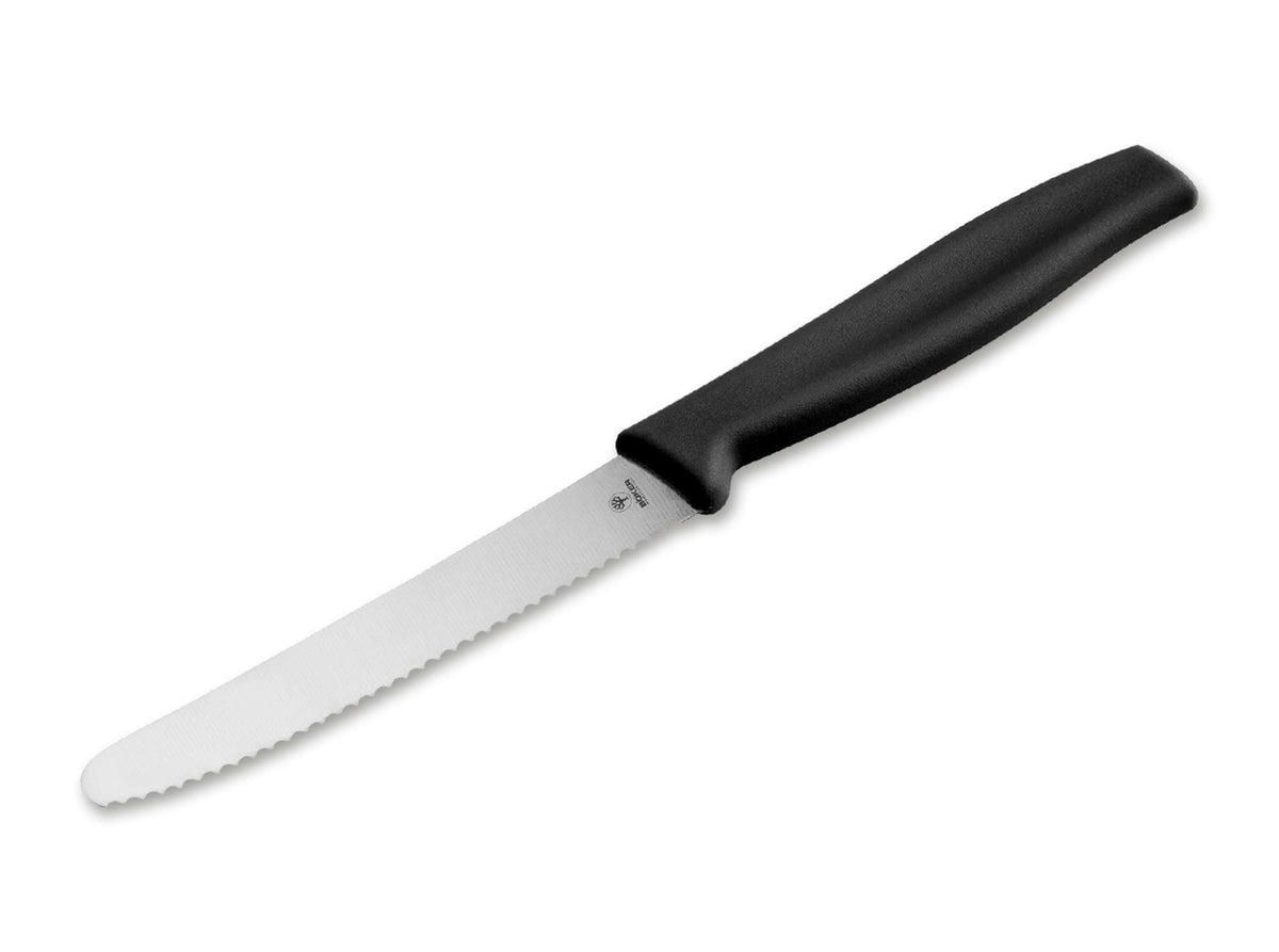 Cutit de bucatarie Böker Plus Sandwich Knife Black Böker- Zimțat, Negru