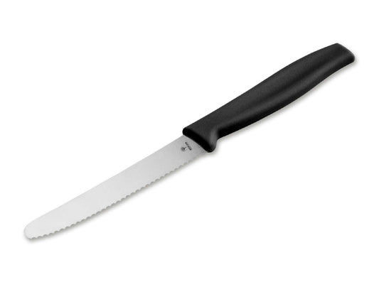 Cutit de bucatarie Böker Plus Sandwich Knife Black Böker- Zimțat, Negru