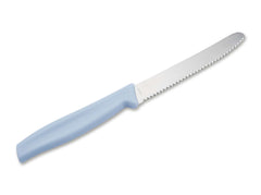 Cutit de bucatarie Böker Plus Sandwich Knife Light Blue- Lama Zimtata, Ergonomic