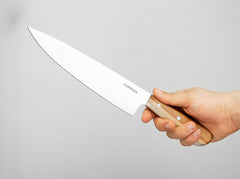 Cutit de bucatarie Cottage-Craft Chef's Knife L. Böker- Otel Carbon, Lemn Prun