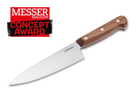 Cutit de bucatarie Cottage-Craft Chef's Knife Small Böker- Otel C75, Lemn Prun