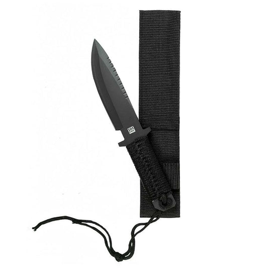 Cuțit de Luptă Recon 10" Model A Negru - Fiabilitate Tactică Superioră