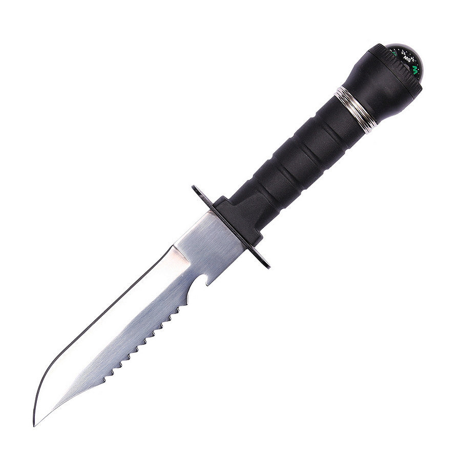 Cuțit de Supraviețuire Survival #9043-9044 Negru - Gata de Orice Provocare