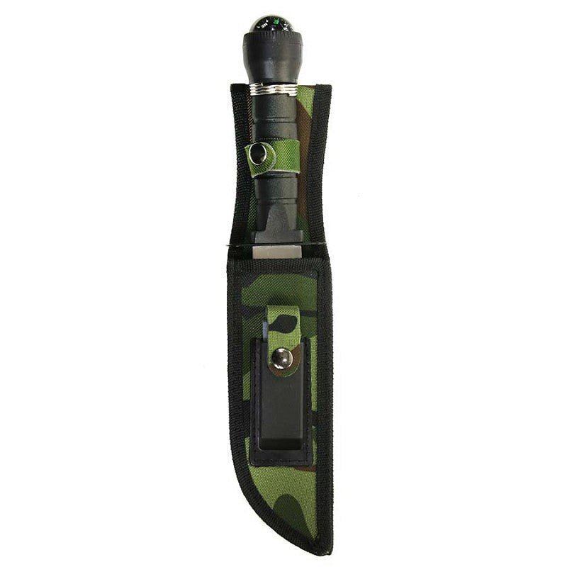 Cuțit de Supraviețuire Survival Mes Woodland - Soluția Completă de Supraviețuire