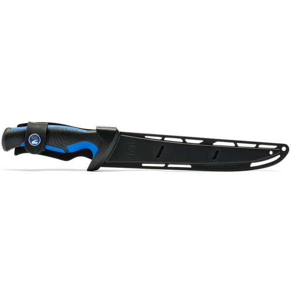 Cuțit Filetat M.MT092 Mustad - Lamă Teflonată, 17.8cm, Albastru - 2