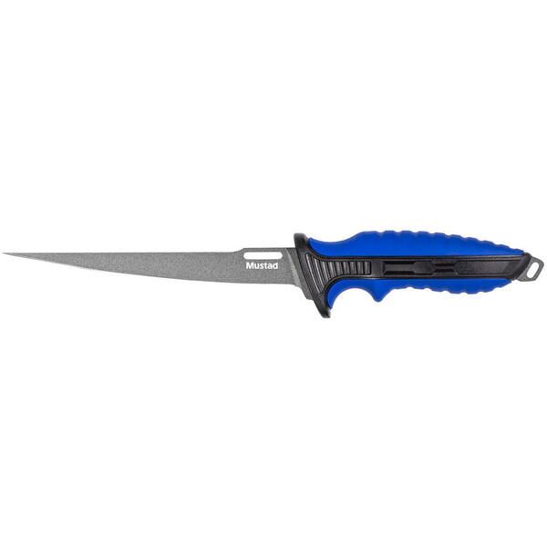 Cuțit Filetat Mustad - Lamă Teflonată, 17.8cm, Toc Inclus - 1