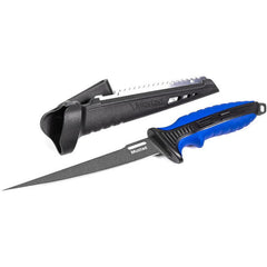 Cuțit Filetat Mustad - Lamă Teflonată, 17.8cm, Toc Inclus - 2