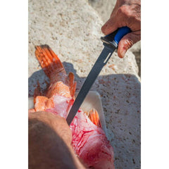 Cuțit Filetat Teflonat Mustad 23cm - Lama Antiaderentă, Teacă Inclusă - 4