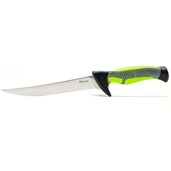 Cuțit Filetat Teflonat Mustad - Lamă 20.3cm, Tăiere Precisă - 1
