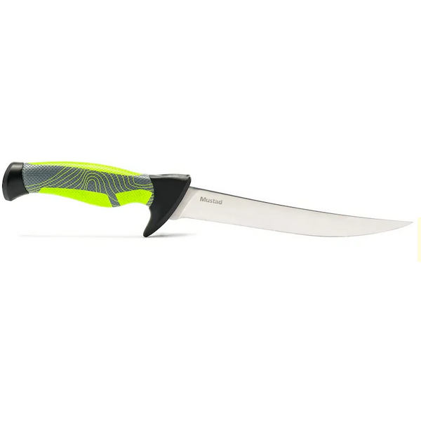 Cuțit Filetat Teflonat Mustad - Lamă 20.3cm, Tăiere Precisă - 2