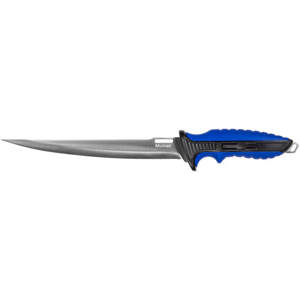 Cuțit Fillet Stiff Mustad 23cm - Lamă Rigidă, Teacă Protecție - 2