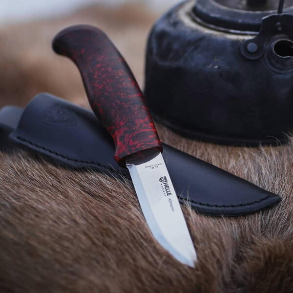 Cuțit Fixed Blade Allmenn Helle - Lama 90mm, Utilizare Generală - 3