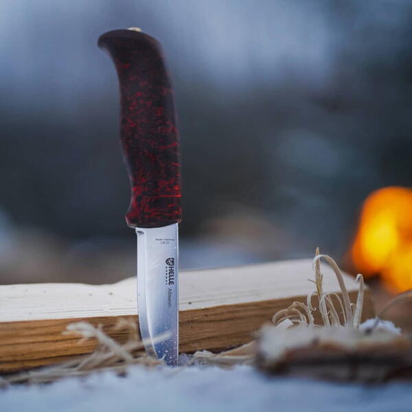 Cuțit Fixed Blade Allmenn Helle - Lama 90mm, Utilizare Generală - 4