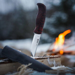 Cuțit Fixed Blade Allmenn Helle - Lama 90mm, Utilizare Generală - 6