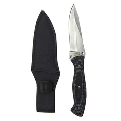 Cuțit Fixed Blade Arrow mes + hoes Negru - Robust și Gata de Acțiune