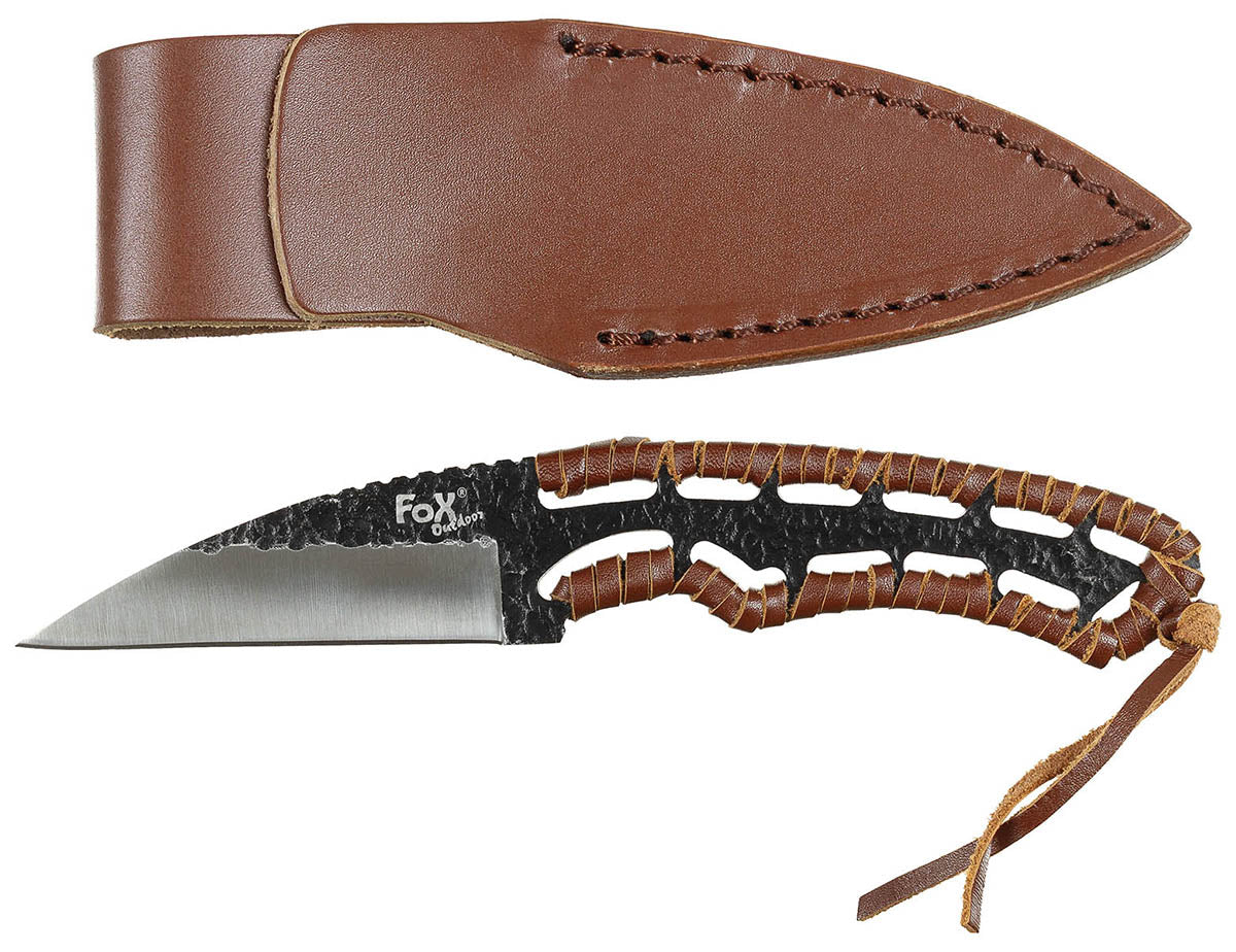 Cuțit Fixed Blade Büffel II FoxOutdoor - Lamă 7.5 cm, Total 17.5 cm