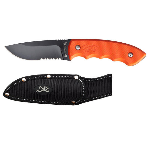 Cuțit Fixed Blade Explore Orange Browning - Lamă 94mm, Ergonomic